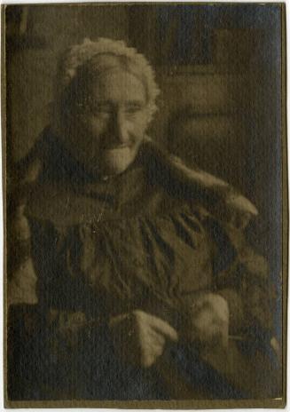 Portrait of James McBey's Maternal Grandmother (Early Photographs & Sketches)