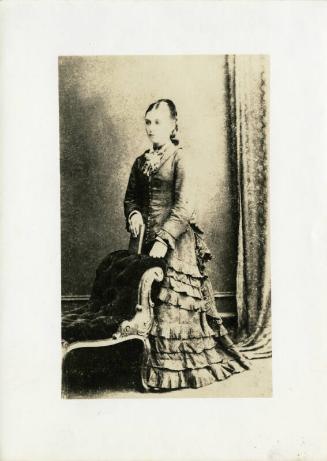 Portrait of James McBey's Mother as a Girl (Early Photographs & Sketches)