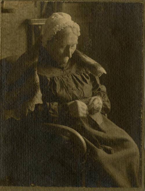 Portrait of James McBey's Maternal Grandmother (Early Photographs & Sketches)