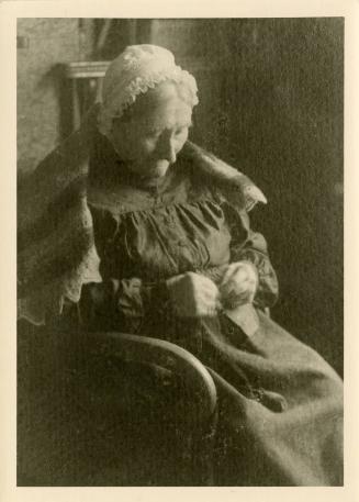 Portrait of James McBey's Maternal Grandmother (Early Photographs & Sketches)