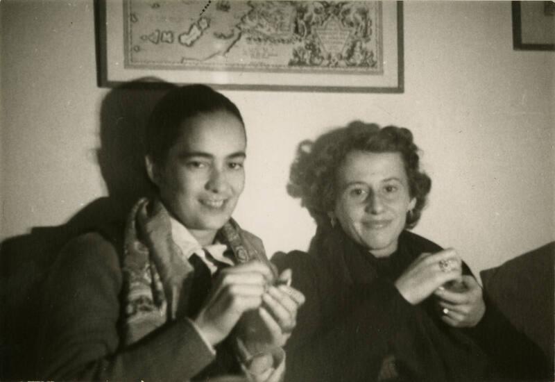 Lily Crichton Stuart and Marguerite McBey (Photographs of Women in McBey's Life)