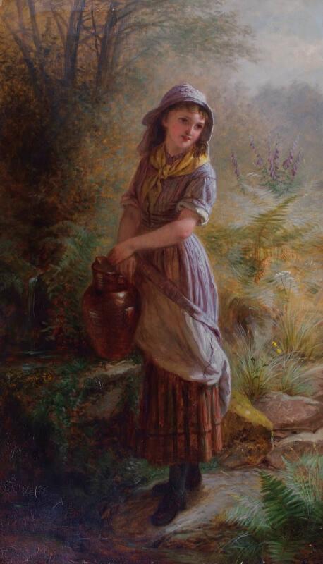 Girl at Well