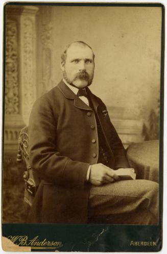 Portrait of James McBey's Father (Early Photographs & Sketches)