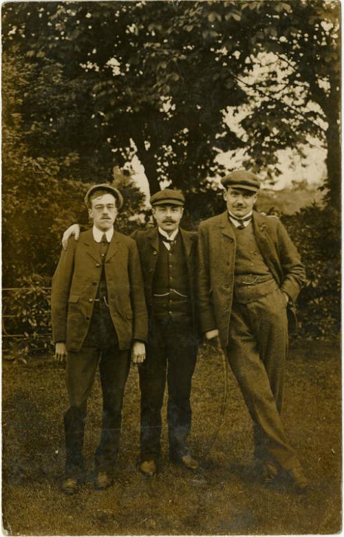 James McBey with George Dawson and Henry J. Rennie (Early Photographs & Sketches)