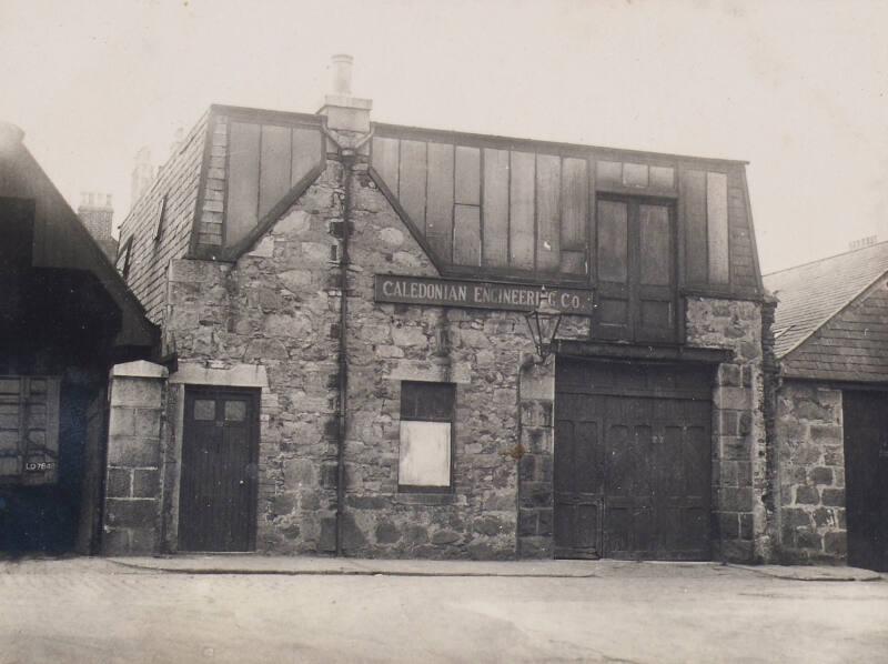 Caledonian Engineering Co, Justice Mill Lane, Aberdeen (Photograph Album Belonging to James McBey)