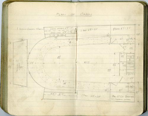 Shipyard Workers Notebook & Sketchbook For S.T "Ben Meidie" & "Ben Glas