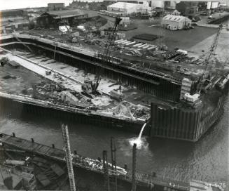 Hall Russell & Co Progress Photographs, Graving Dock No. 5