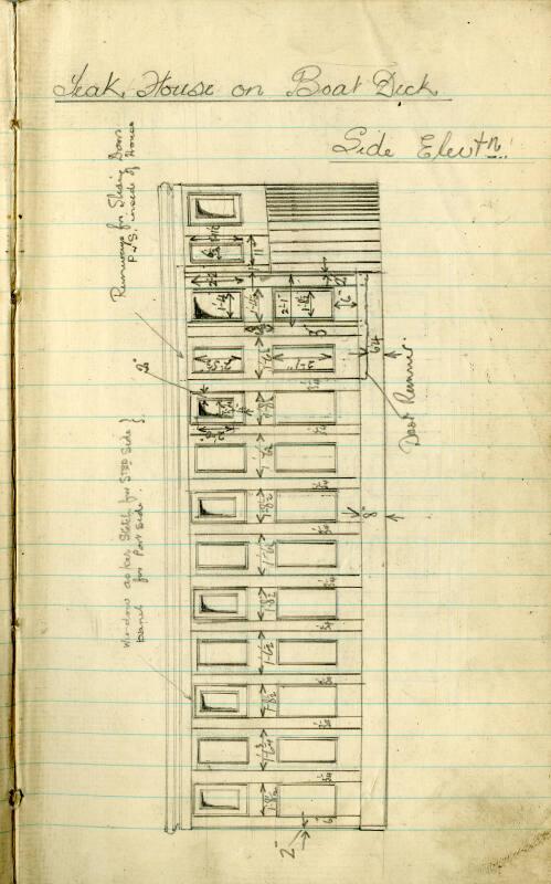 Hall Russell Sketch Book For No. 723 St Sunniva