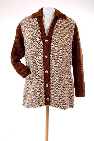 Irish Tweed Knitted Jacket