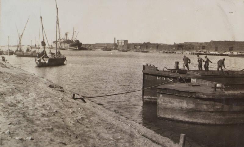 Harbour, Cairo (Photograph Album Belonging to James McBey)