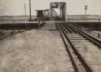 Railway Bridge, Cairo (Photograph Album Belonging to James McBey)