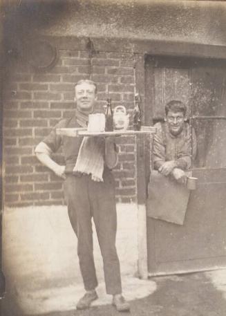 Two Men on a Tea Break (Photograph Album Belonging to James McBey)