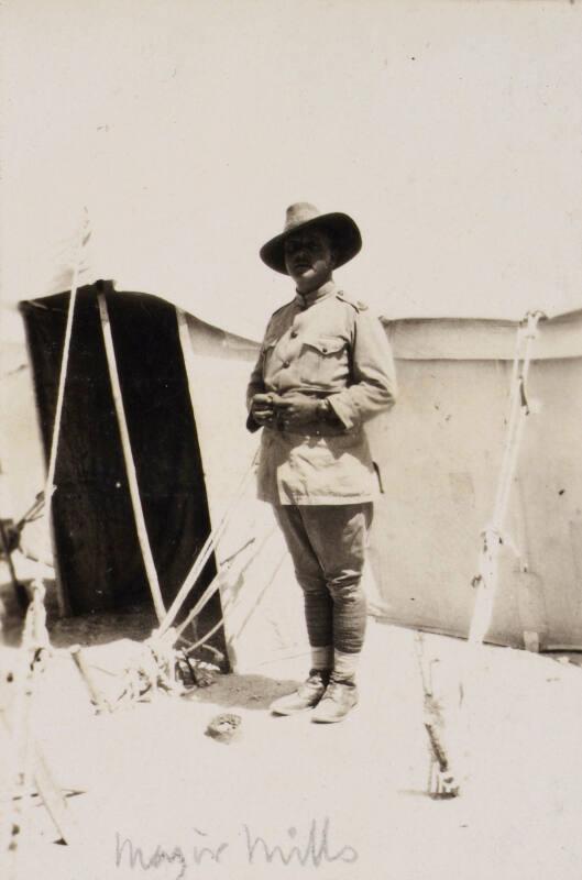 Major Mills (Photograph Album Belonging to James McBey)