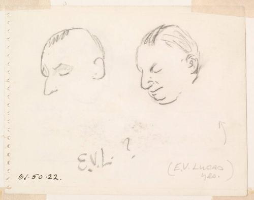 E.V. Lucas - Portrait Sketches (3)