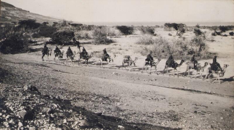 Camel Patrol (Photograph Album Belonging to James McBey)