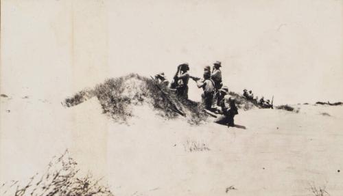 Soldiers on Lookout (Photograph Album Belonging to James McBey)