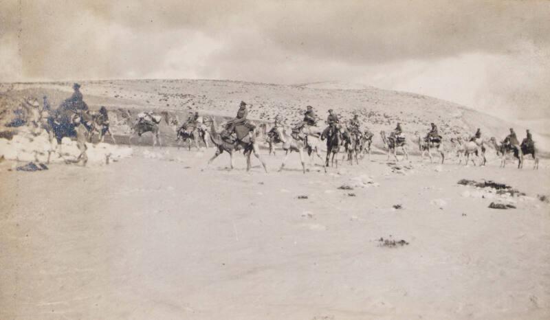 Camel Patrol (Photograph Album Belonging to James McBey)