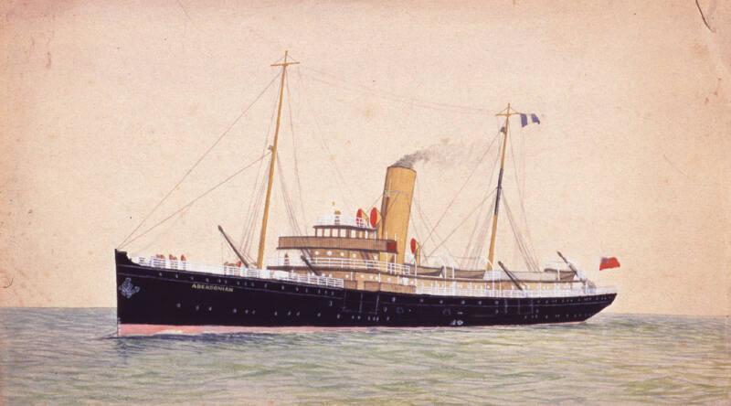 Aberdeen Steam Navigation Co's Steamer Aberdonian