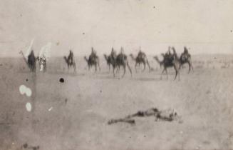 Camel Patrol (Photograph Album Belonging to James McBey)