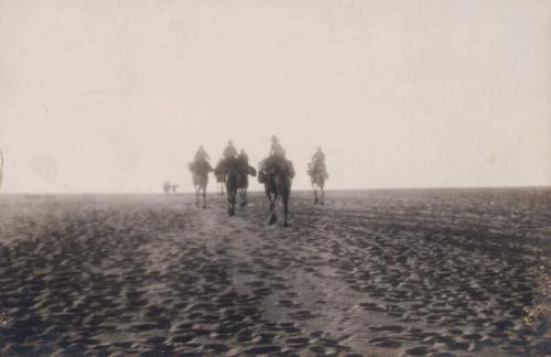 Camel Patrol (Photograph Album Belonging to James McBey)