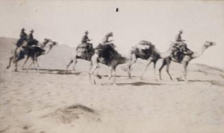 Camel Patrol (Photograph Album Belonging to James McBey)