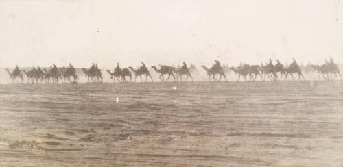 Camel Patrol (Photograph Album Belonging to James McBey)