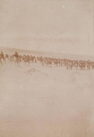 Camel Patrol (Photograph Album Belonging to James McBey)