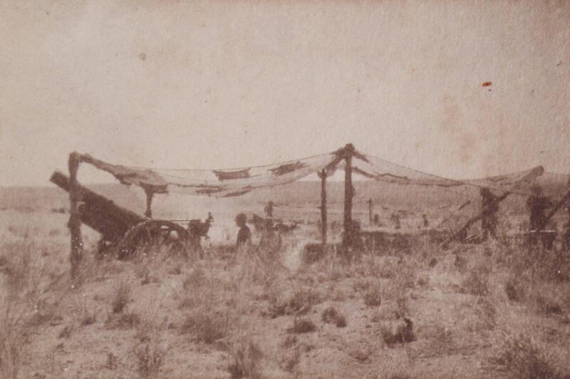 Cannon (Photograph Album Belonging to James McBey)