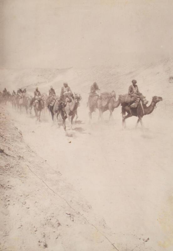 Camel Patrol (Photograph Album Belonging to James McBey)