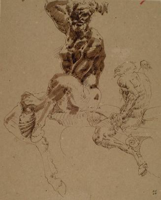 Sketch of Satyr by Alexander Fraser