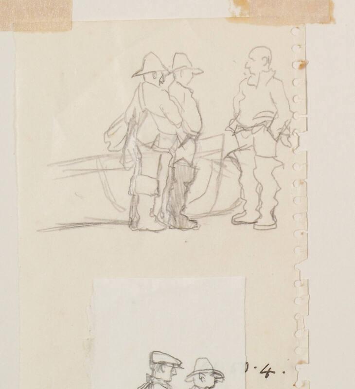 Sketch of two Anglers