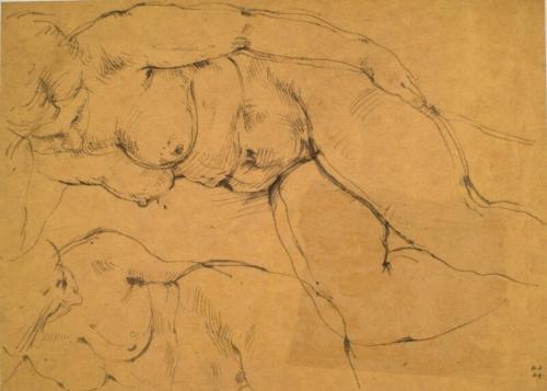 Nude Figure Studies by Alexander Fraser