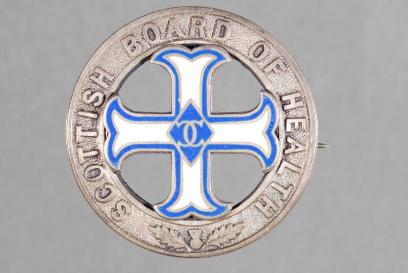 Scottish Board of Health Nurse's Fever Training Badge