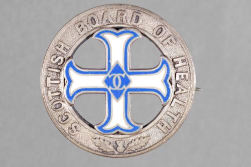 Scottish Board of Health Nurse's Fever Training Badge
