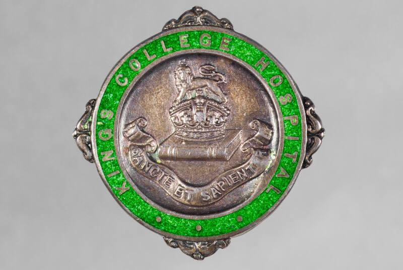 King's College Hospital Nurse's General Training Badge