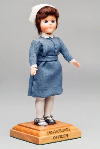 Doll Dressed As A Senior Nursing Officer (SNO)