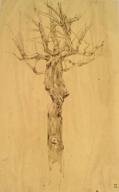 Study of a Tree, Padua by Alexander Fraser