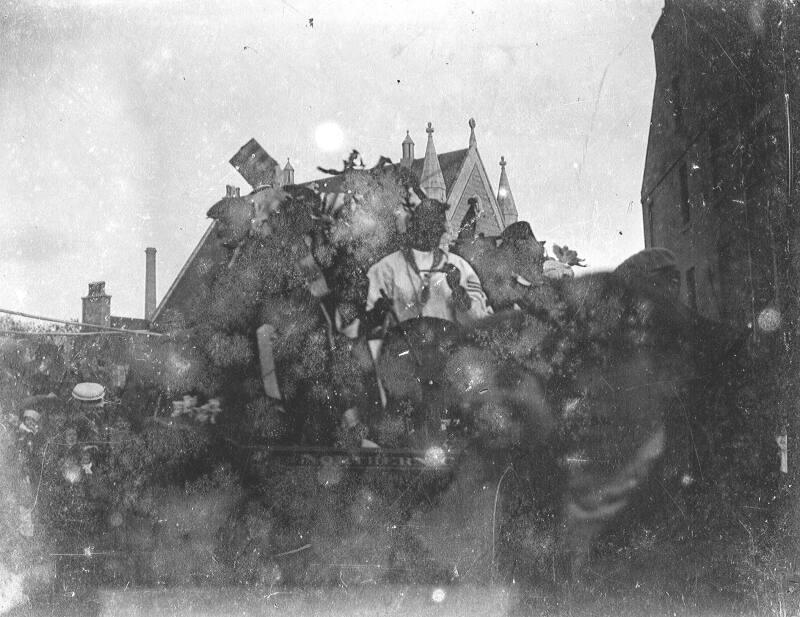 decorated Float in Procession