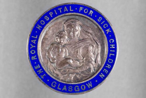 Nurse's Badge Glasgow Hospital