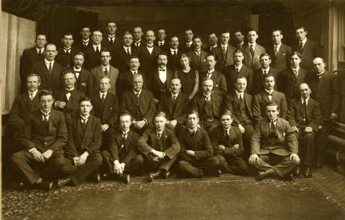 Hall Russell's Male Voice Choir session 1918 - 1919