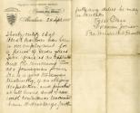 Hall Russell's Shipbuilders letter of reference to Mr Alexander Barbour