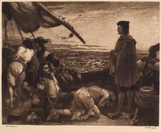 Dawn Revealing the New World to Columbus