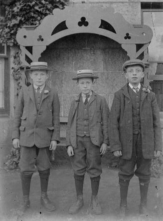 Three Boys in Knickerbockers