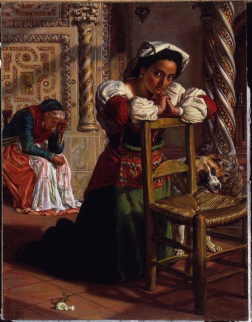 Past And Present by William Holman Hunt