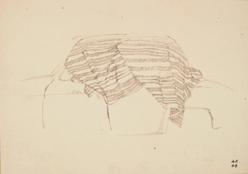 Study of a Car Covered with a Blanket by Alexander Fraser