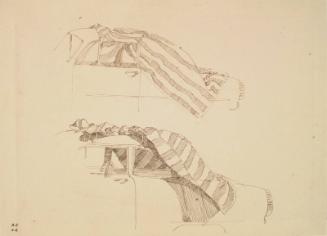 Two Studies of a Car Covered with a Blanket by Alexander Fraser