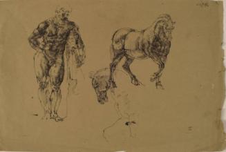 Three Studies of Sculptures by Alexander Fraser