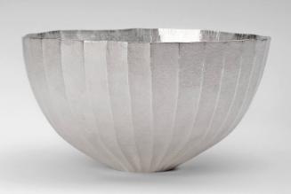 Ribbed and Conical Shaped Bowl