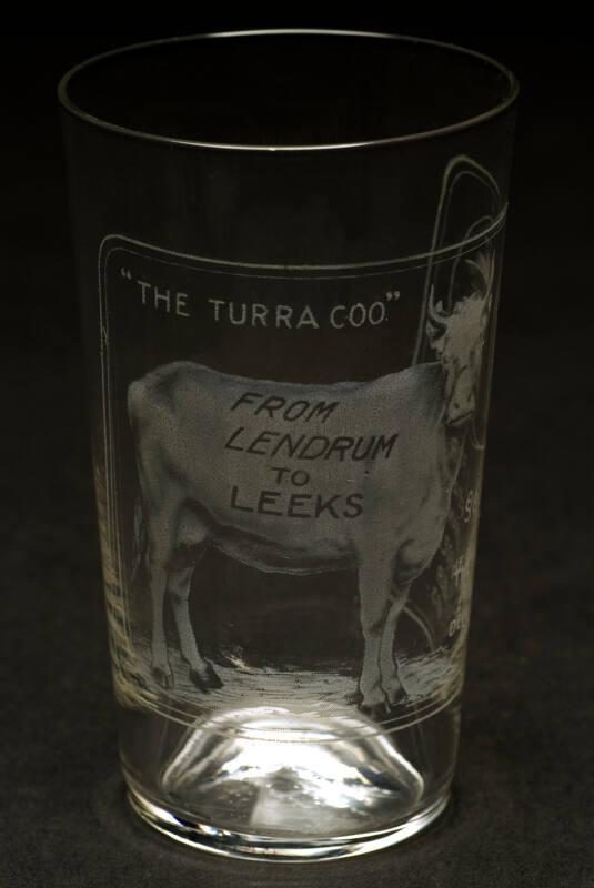 Turra Coo Commemorative Glass Tumbler