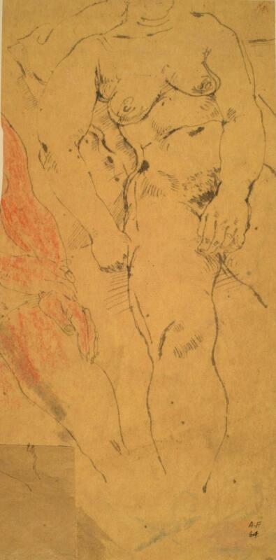 Nude Figure Studies by Alexander Fraser 